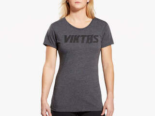 Viktos Women's Tack Short Sleeve T-Shirt in charcoal heather